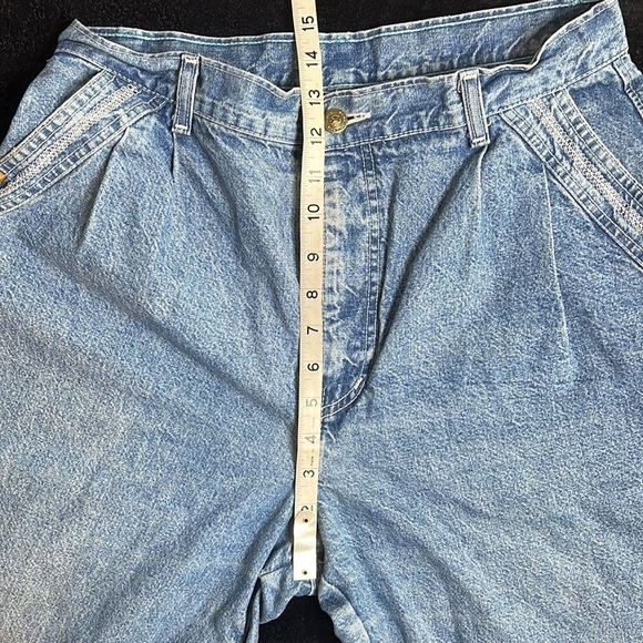 BLUE ZONE VINTAGE JEANS BALLOON JEANS BAGGY JEANS BOYFRIEND JEANS TAPERED LARGE - Picture 11 of 12